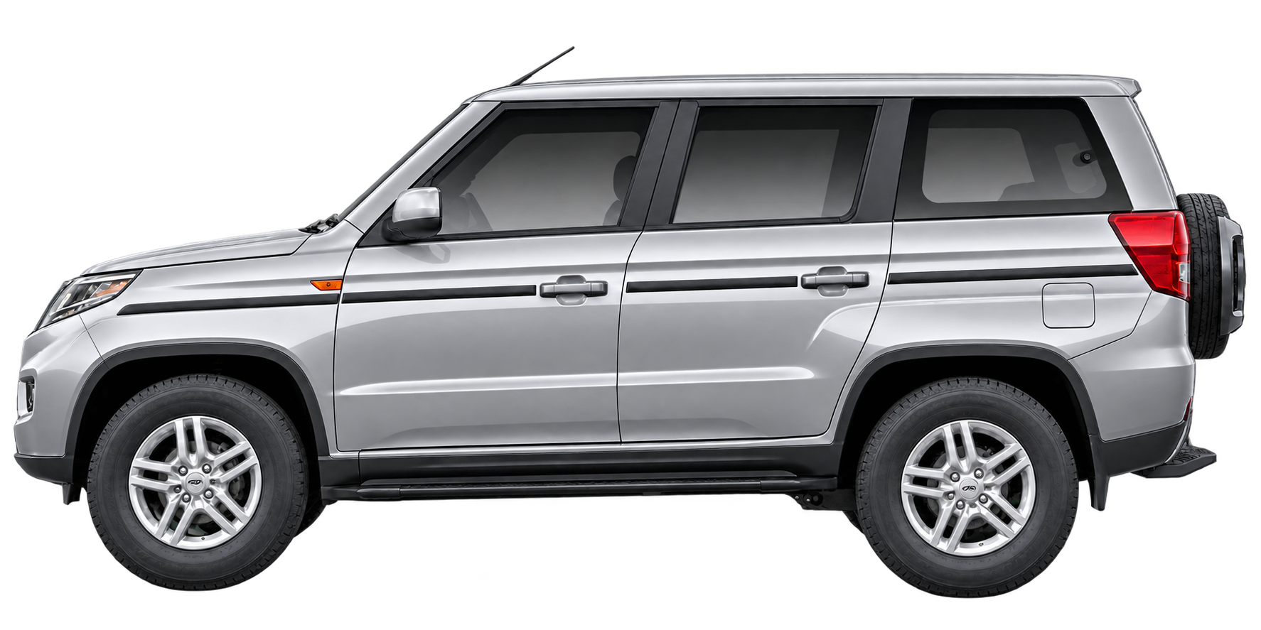 mahindra bolero neo plus silver